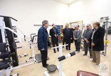 گزارش تصویری افتتاح سالن آمادگی جسمانی و ایروبیک خواهران